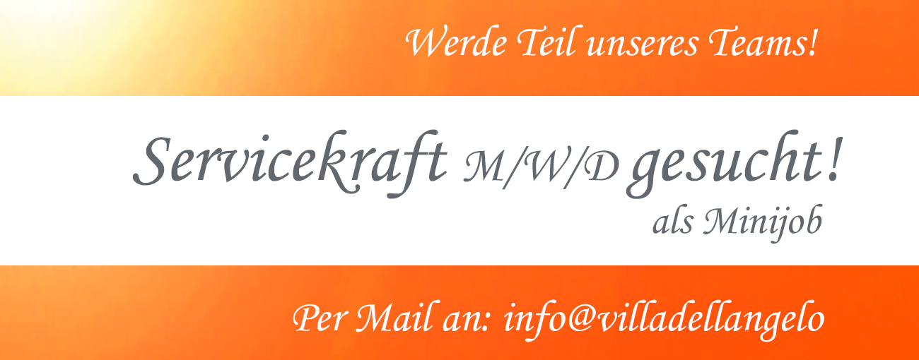 Servicekraft gesucht